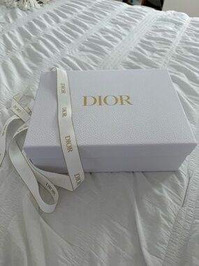 Dior Gift Box + Ribbon Authentic Luxury Packaging Box ONLY
